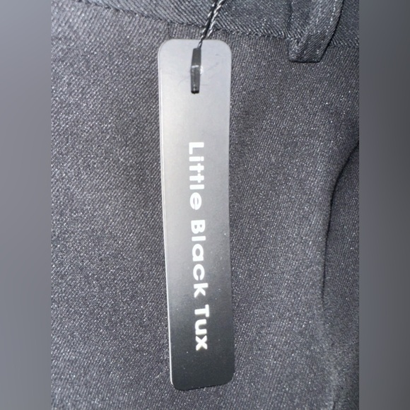 Little Black Tux - black tuxedo pants - NWT! - Picture 2 of 8